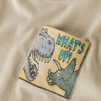 Name it - pitkähihainen luomupuuvillapaita - beige