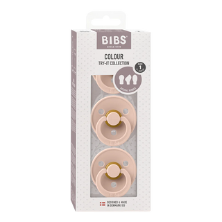 BIBS Try-It Collection 3 pack - Blush