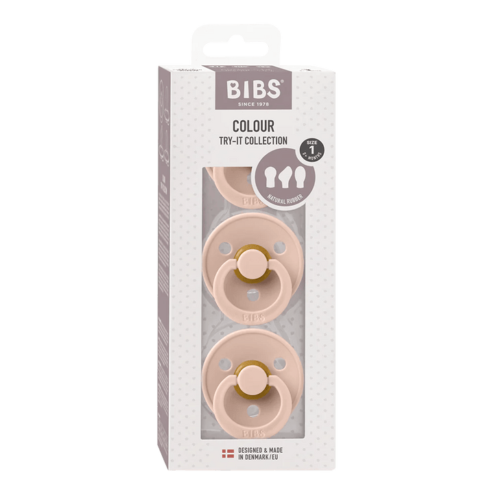 BIBS Try-It Collection 3 pack - Blush - Luna Living