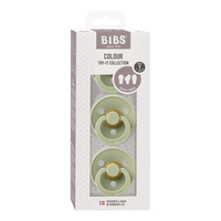 BIBS Try-It Collection 3 pack - Sage - Luna Living