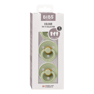 BIBS Try-It Collection 3 pack - Sage - Luna Living