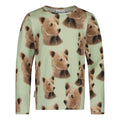 Metsola, Bear Shirt-Spring Green