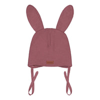 Metsola - bunny hat -merinovillapipo | wild rose