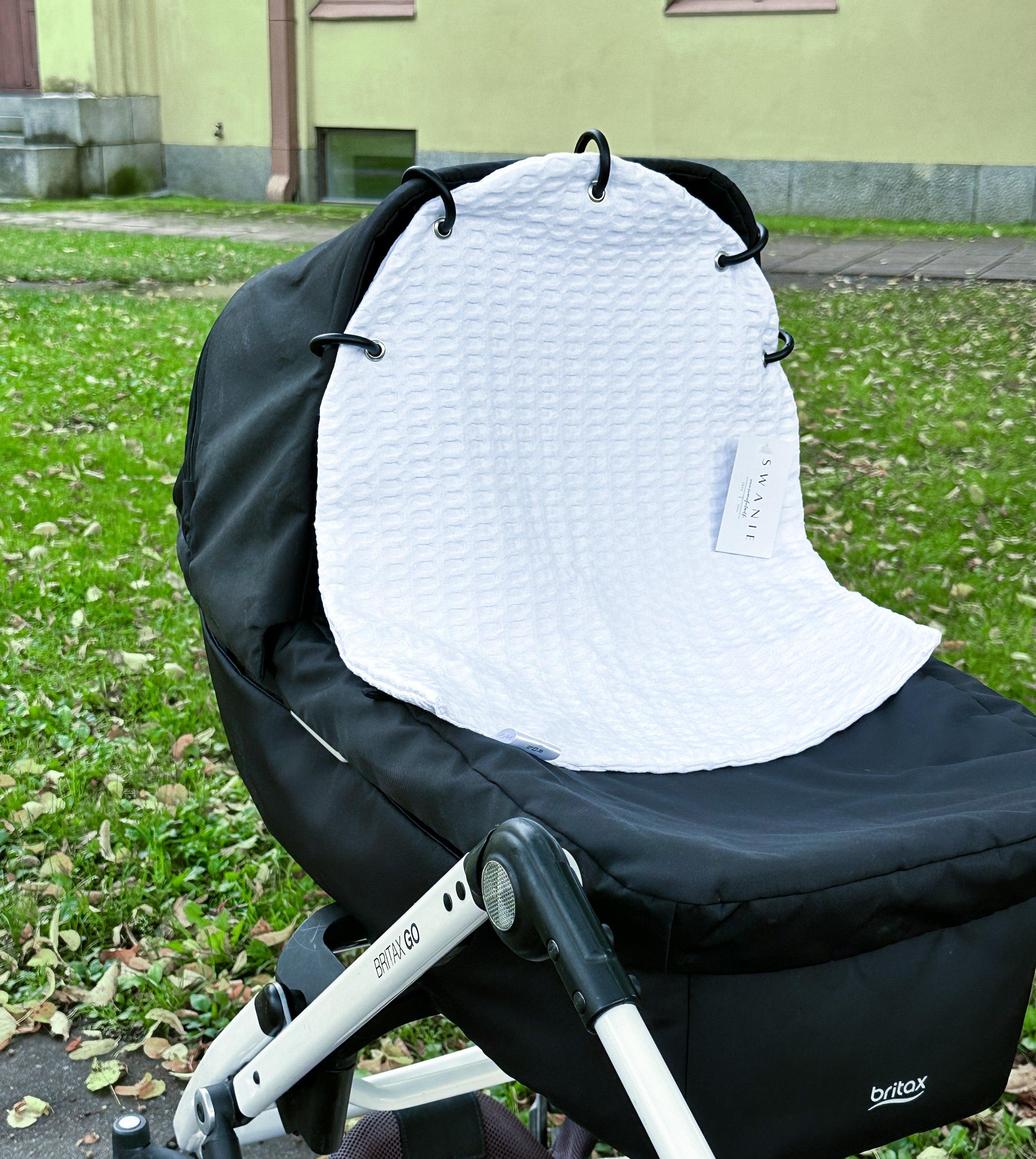 Vaunuverho - Eden - valkoinen - Luna Living