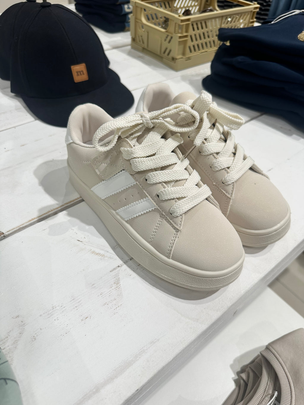 Kinderblaz - tennarit - beige