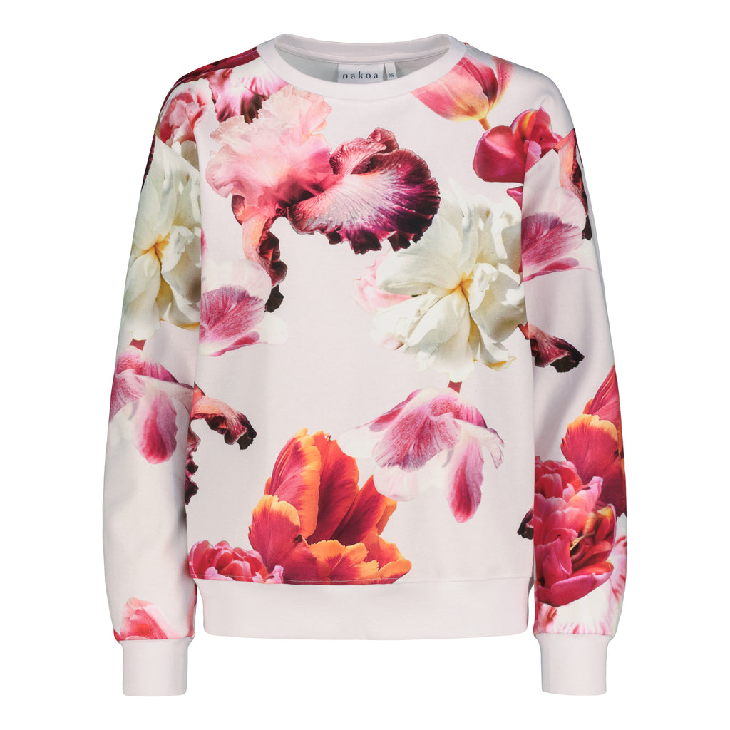 Nakoa - Casual Chic Print Shirt, Sorbet