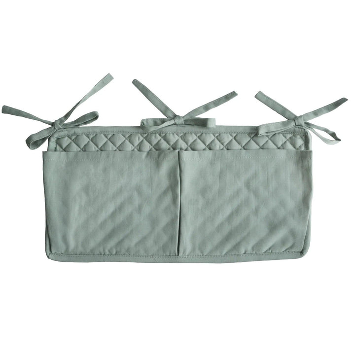 Mushie Crib Pocket - Roman green - Sängyn Tasku - Luna Living