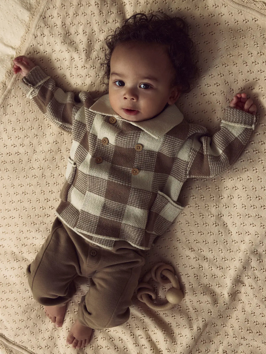 Lil Atelier - vauvojen loose-fit collegehousut