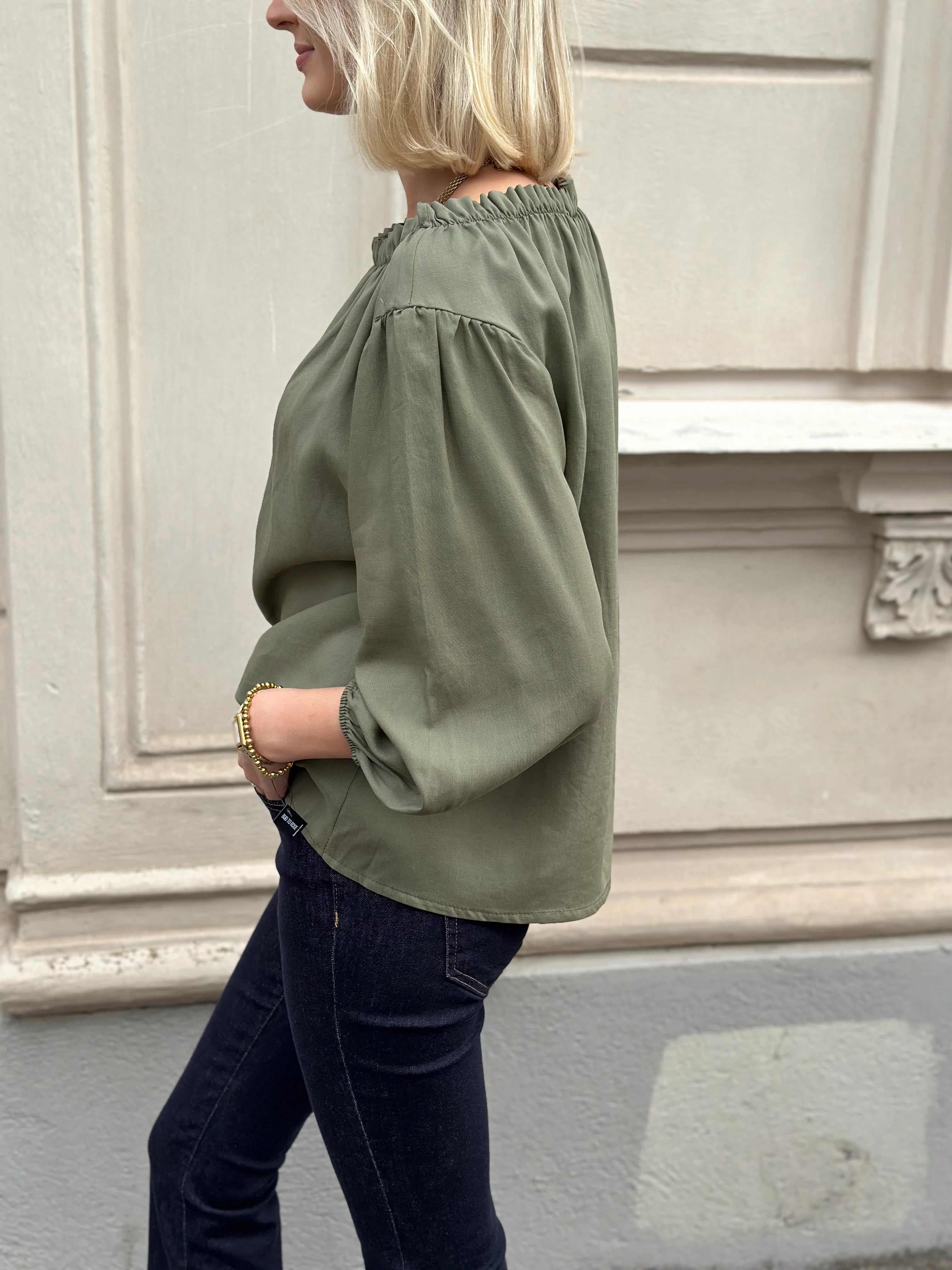 Marta du Château Juniper Tencel - military green