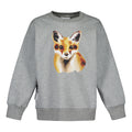 Metsola - Fox Cloudy Oversize Sweater -Collegepaita