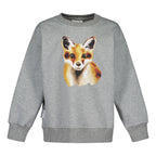 Metsola - Fox Cloudy Oversize Sweater -Collegepaita