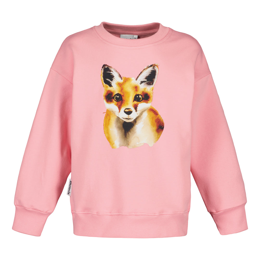 Metsola - Fox Rosy Oversize Sweater -Collegepaita