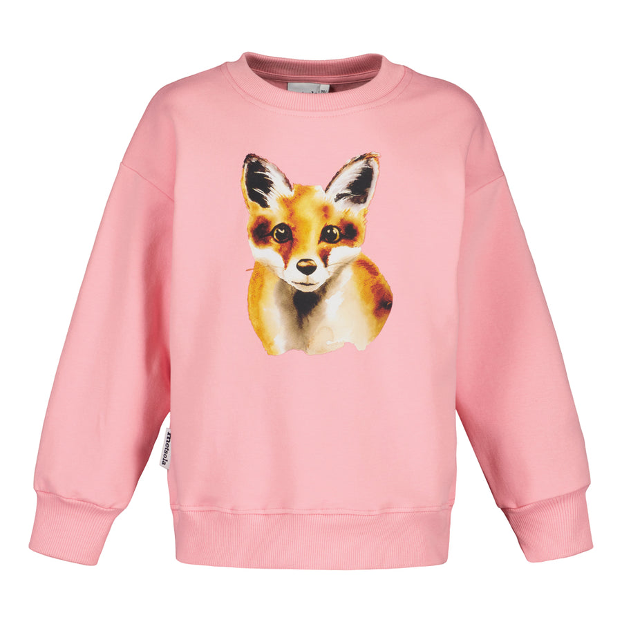 Metsola - Fox Rosy Oversize Sweater -Collegepaita
