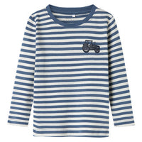 NAME IT MINI  SLIM FIT -MALLISET PITKÄHIHAINEN TOPPI -  CHINA BLUE