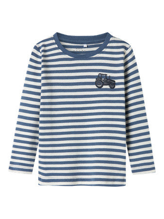 NAME IT MINI  SLIM FIT -MALLISET PITKÄHIHAINEN TOPPI -  CHINA BLUE