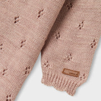 Name It Mini Merinovillainen Neulehaalari – roosa