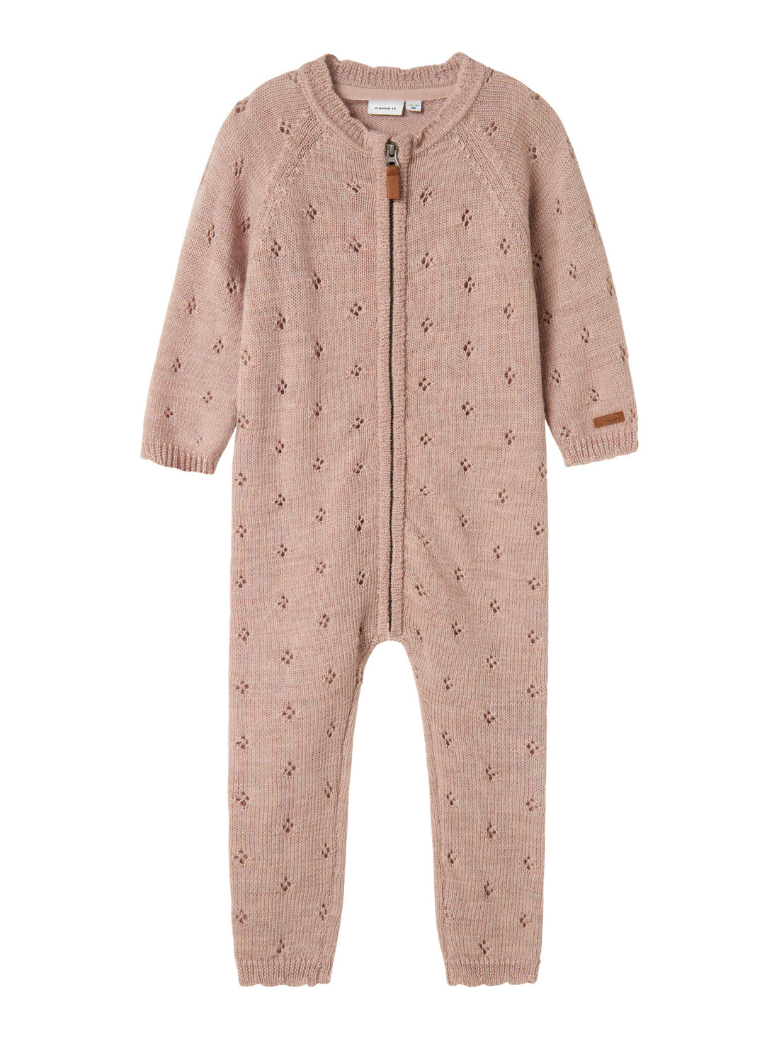 Name It Mini Merinovillainen Neulehaalari – roosa