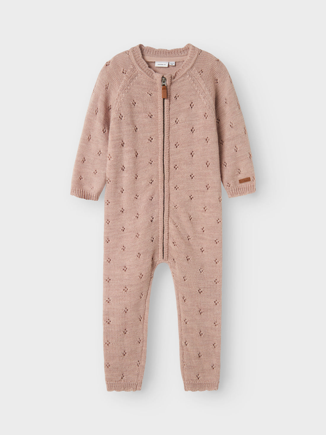 Name It Mini Merinovillainen Neulehaalari – roosa