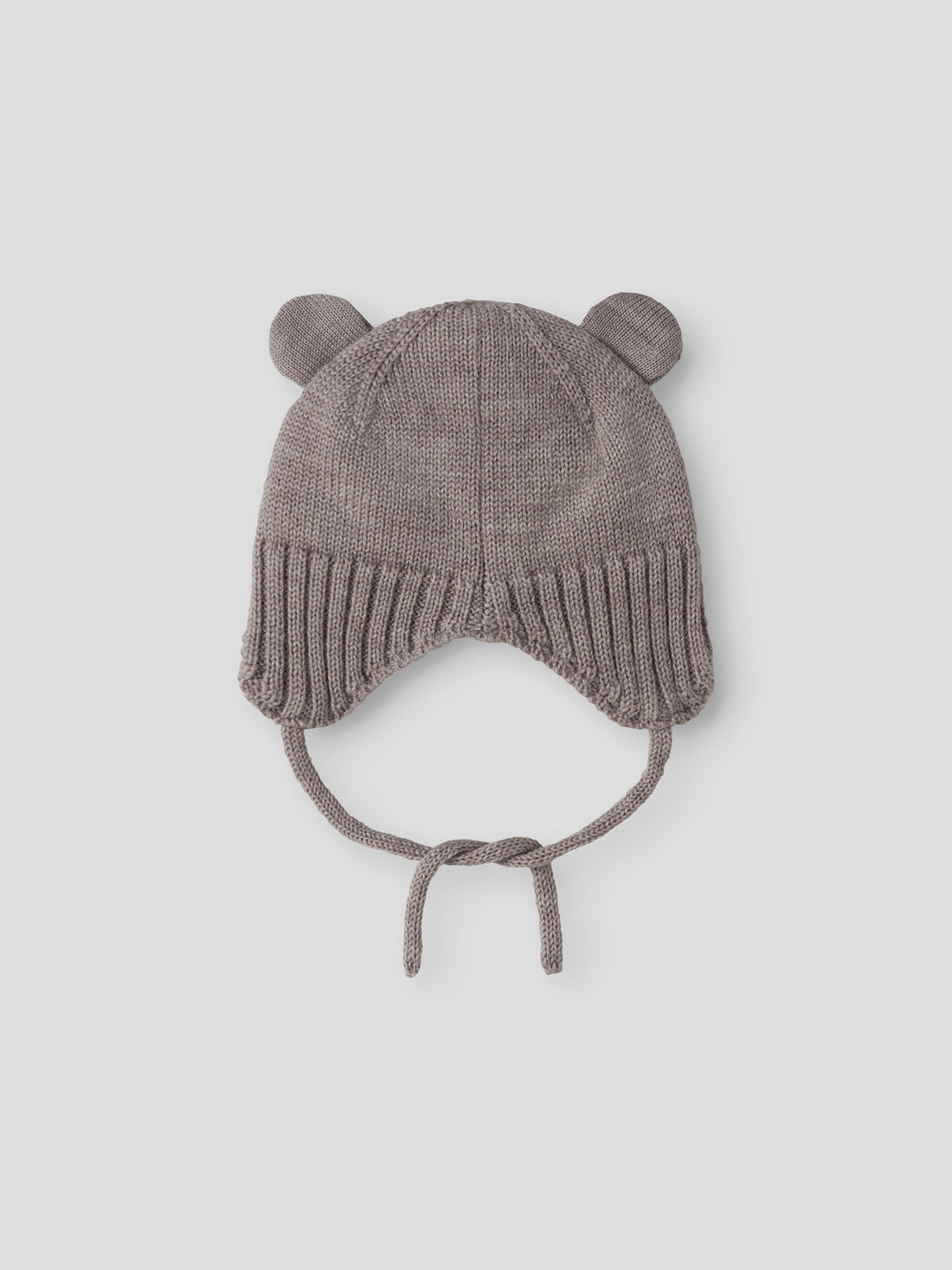 Name It Baby Merinovillainen Neulepipo – vaaleanruskea