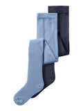 NAME IT KIDS  2-PACK SUKKAHOUSUT - BLUE