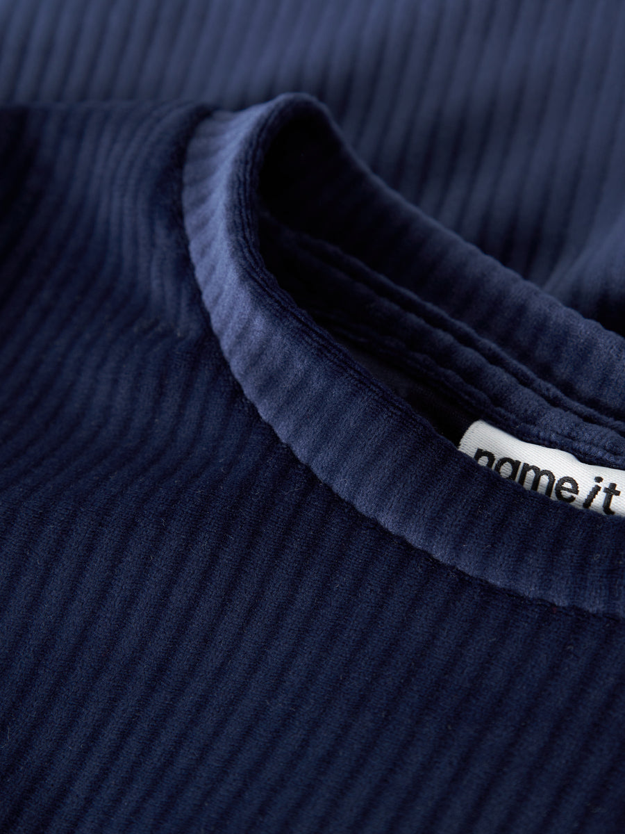 Name It – Veloa samettimekko - Navy Blazer