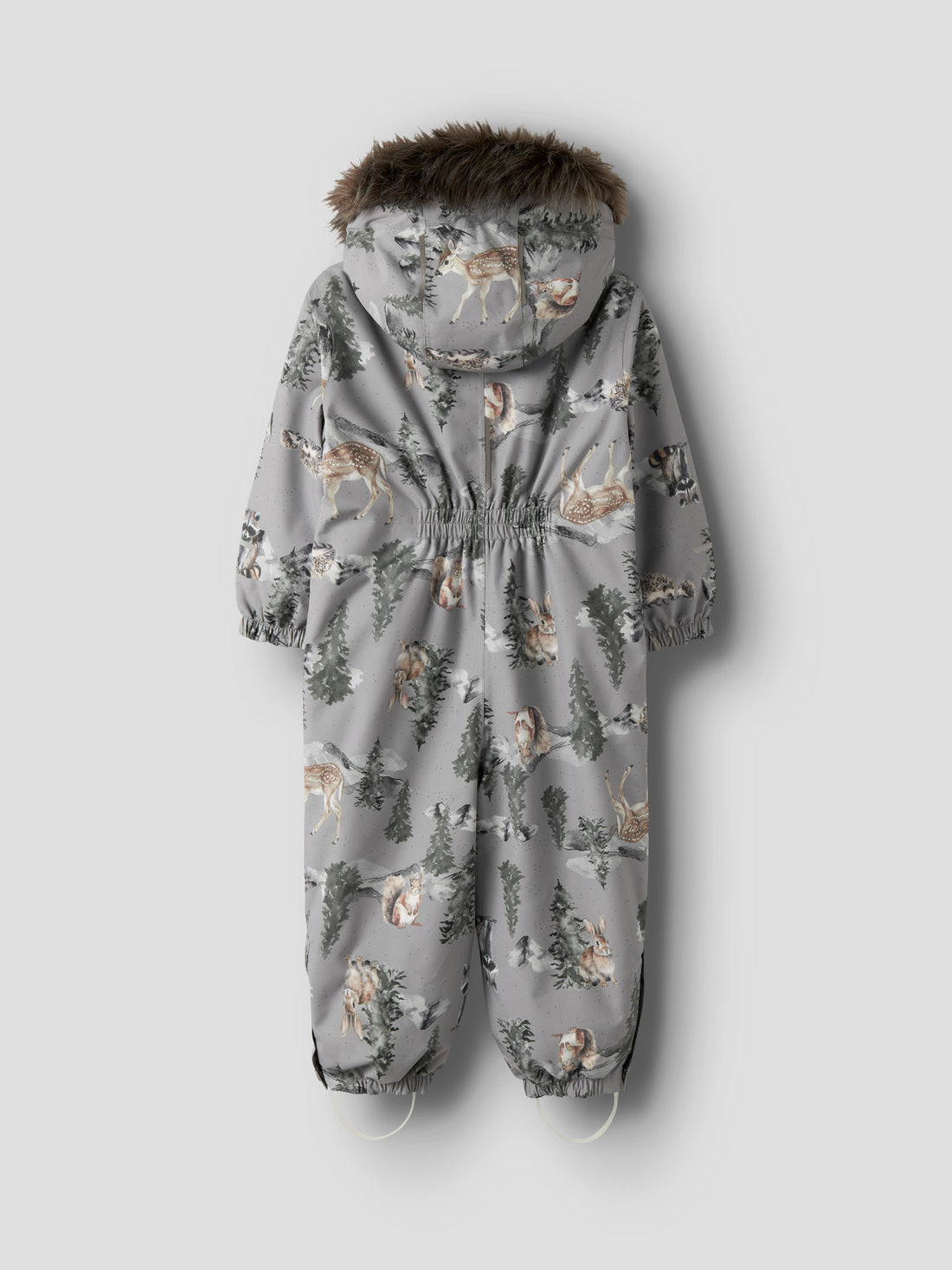 Name It MINI – SNOW10 Lasten talvihaalari - Ultimate Grey WOODLAND