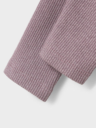 NAME IT BABY  RIBBINEULOKSINEN LEGGINGSIT - GLITTER