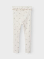 Lil Atelier - Legginsit - Pastel Parchment SWAN