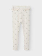Lil Atelier - Legginsit - Pastel Parchment SWAN
