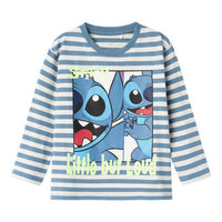 NAME IT MINI  STITCH-TEEMAINEN T-PAITA - Spring Lake