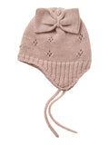 Name It Baby Merinovillainen Neulepipo Rusetilla - rose