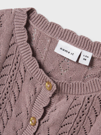 NAME IT BABY-  LUOMUPUUVILLA NEULETAKKI