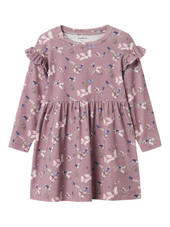 NAME IT - MINI KUKALLINEN MEKKO MAUVE