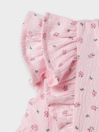 NAME IT MINI - KUKKA MEKKO - PINK