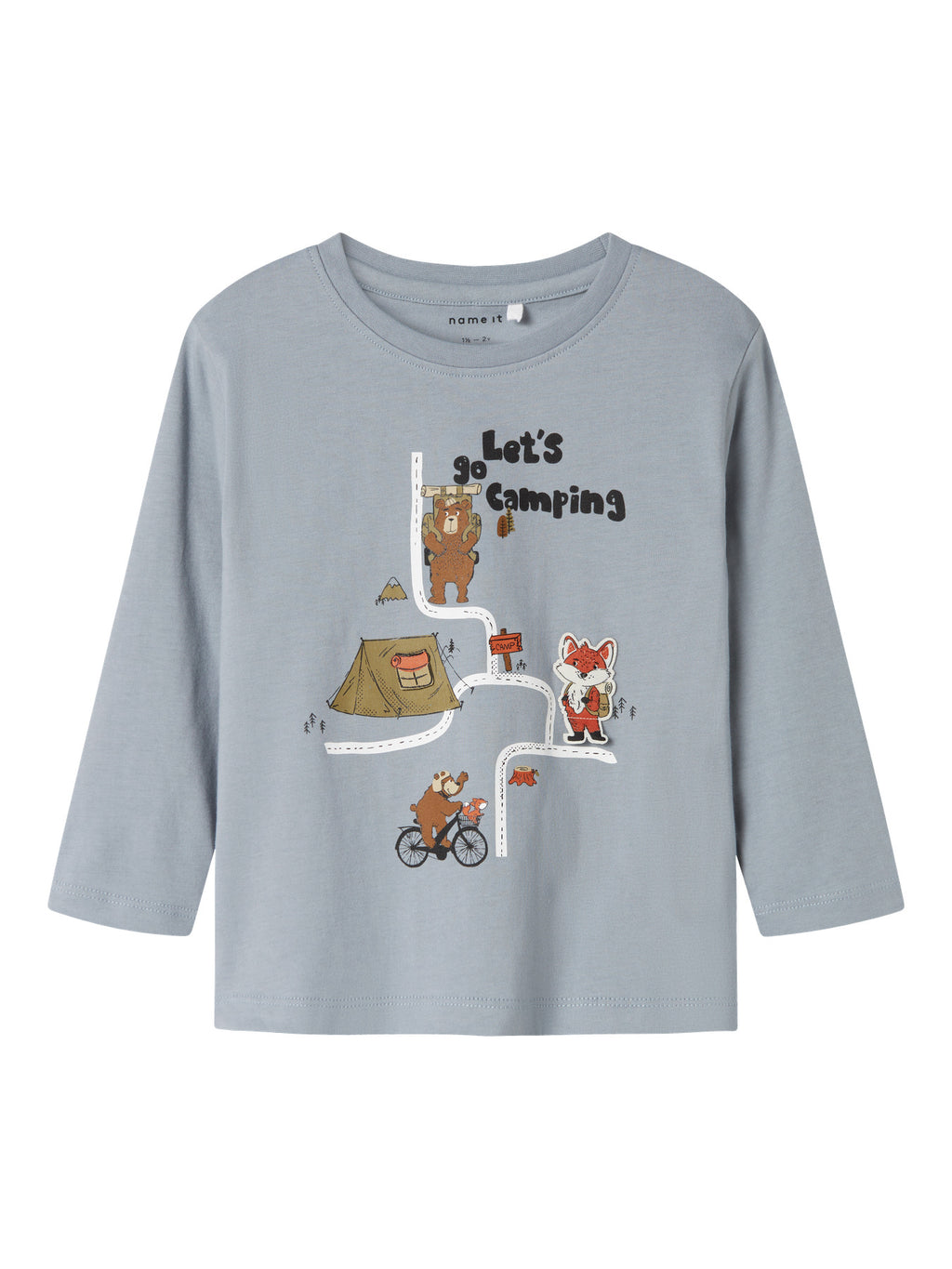 Name It -luomupuuvilla paita -Tradewinds