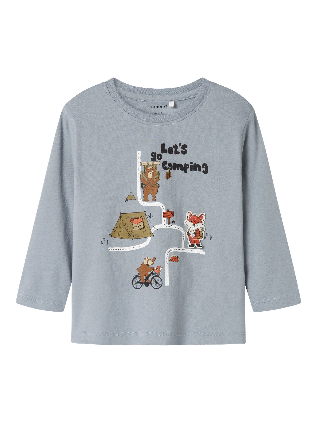 Name It -luomupuuvilla paita -Tradewinds