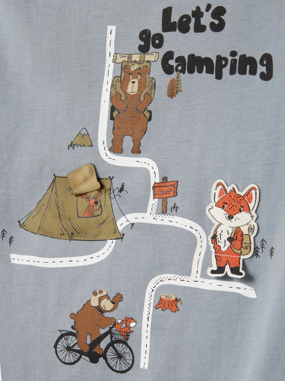 Name It -luomupuuvilla paita -Tradewinds