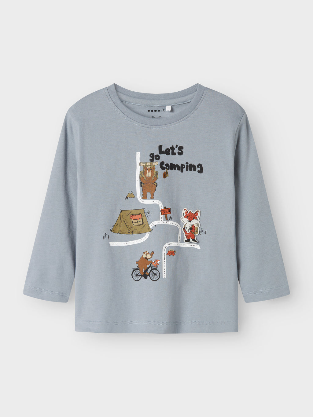 Name It -luomupuuvilla paita -Tradewinds