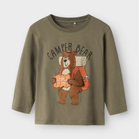 Name It -luomupuuvilla paita -Island Fossil