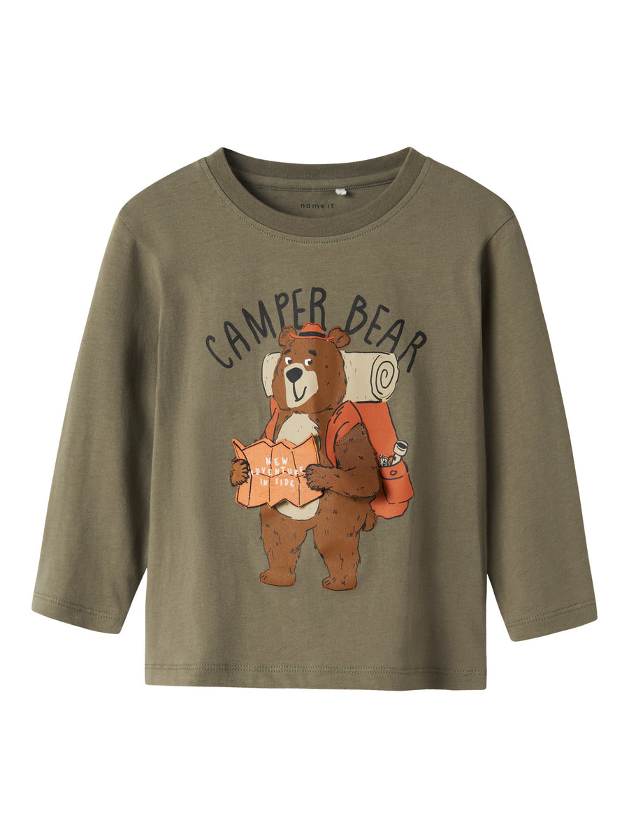 Name It -luomupuuvilla paita -Island Fossil