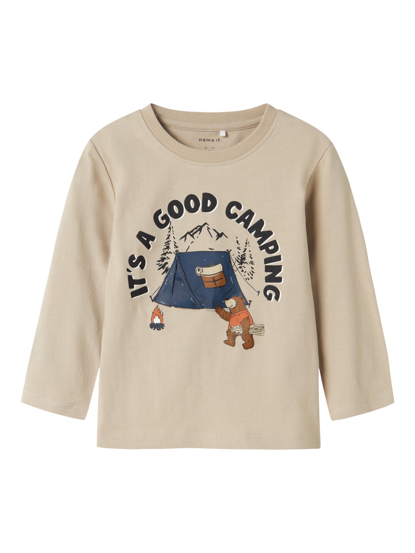 Name It -luomupuuvilla paita -Mermaid