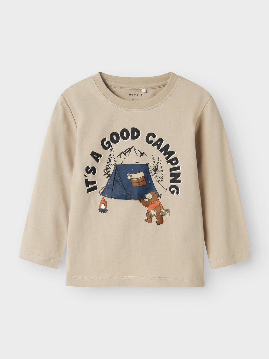 Name It -luomupuuvilla paita -Mermaid