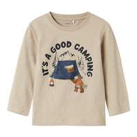 Name It -luomupuuvilla paita -Mermaid