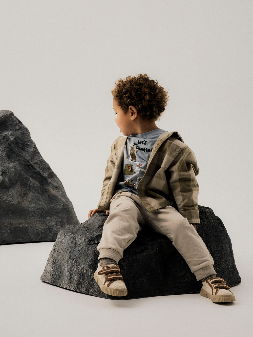 Name It Mini - pehmeät svetarihousut - beige