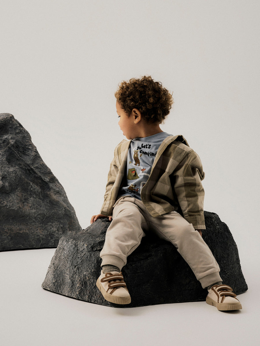 Name It Mini - pehmeät svetarihousut - beige