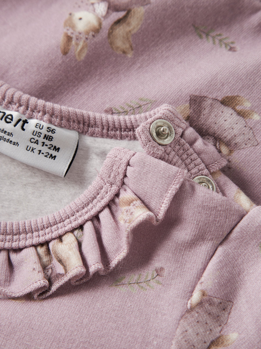 NAME IT BABY-  REGULAR FIT -Collegepaita-Keepsake Lilac