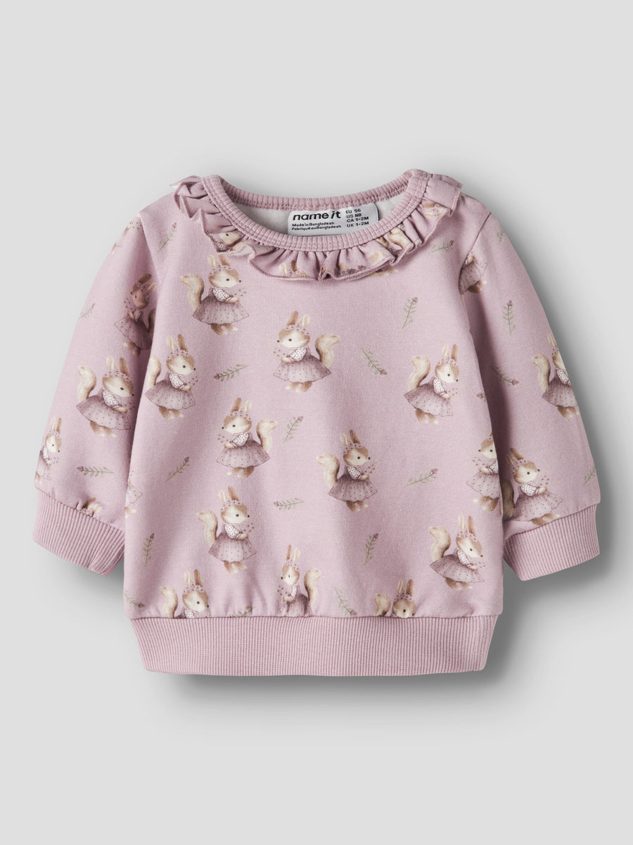 NAME IT BABY-  REGULAR FIT -Collegepaita-Keepsake Lilac