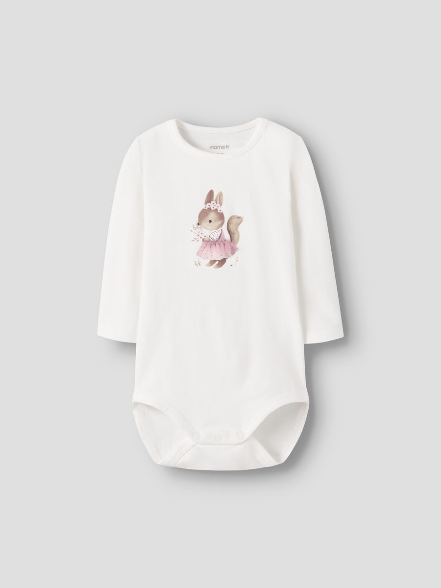 NAME IT BABY  LUOMUPUUVILLA BODY -Cloud Dancer