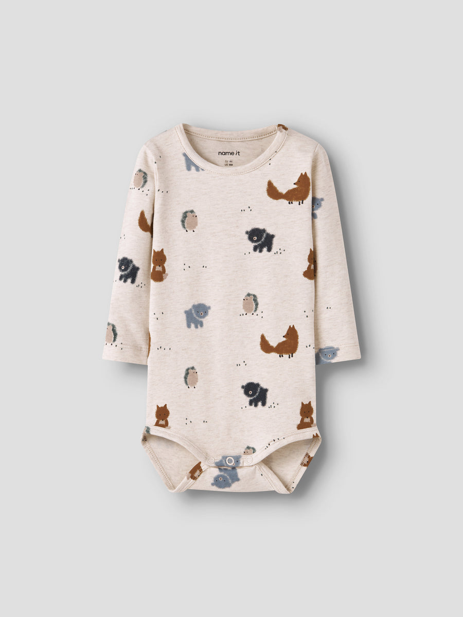 NAME IT BABY  LUOMUPUUVILLA BODY - Peyote Melange