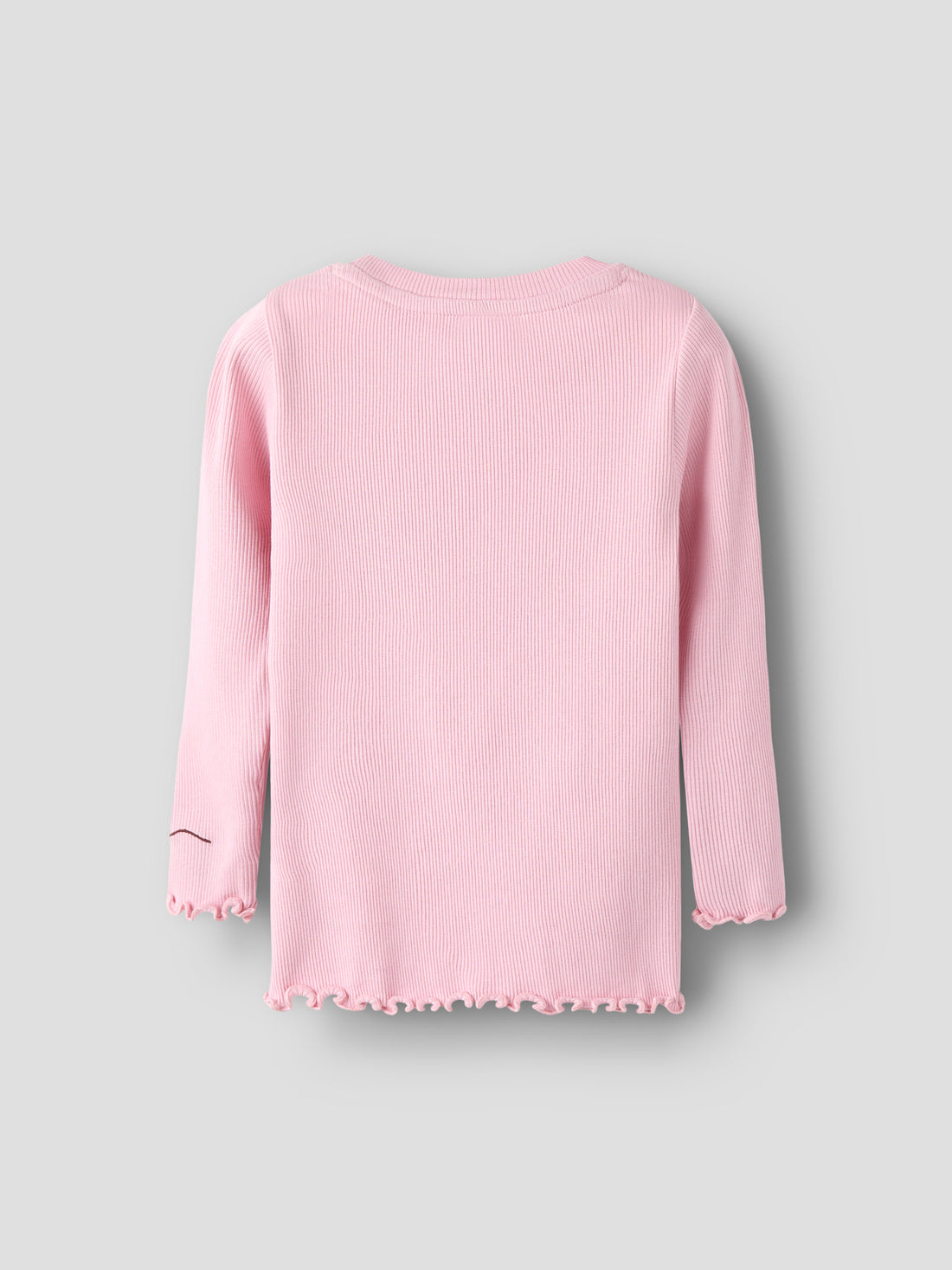 Name It – Kayla pitkähihainen ribbipaita - Bleached Mauve